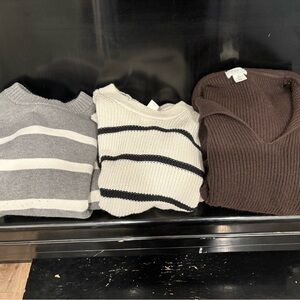 knitwear sweaters bundle all size Large